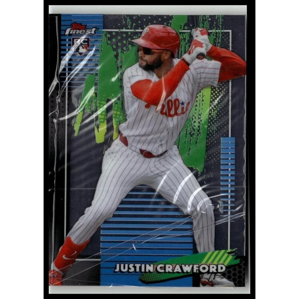 2026 Finest Justin Crawford Common Base Rookie RC Phillies